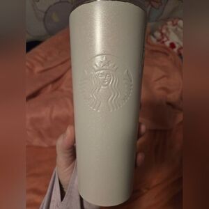 Starbucks White Tumbler